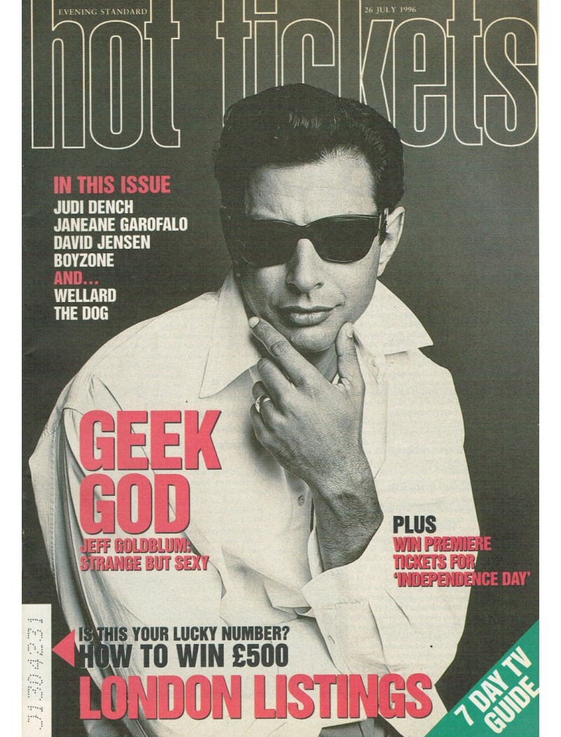 Hot Tickets Magazine - 1996 26/07