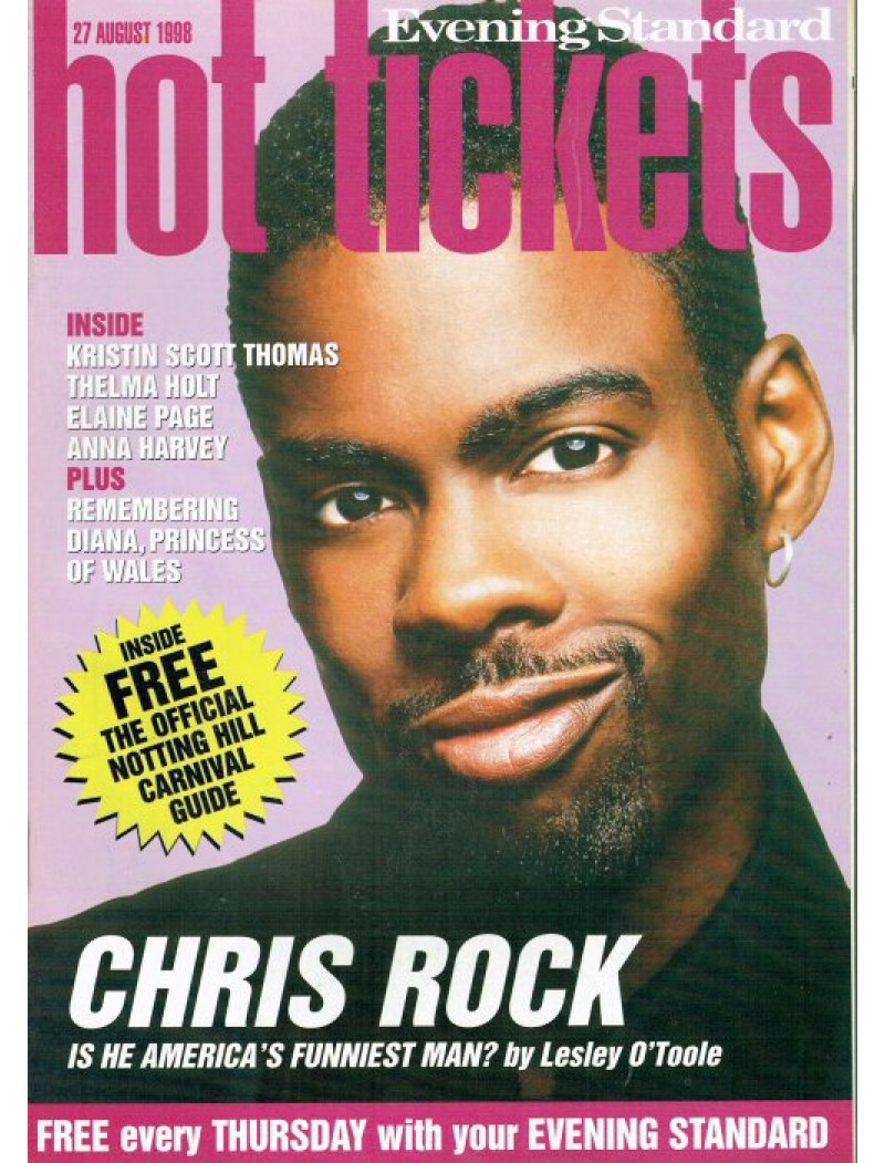 Hot Tickets Magazine 27th September 1998 Hot Tickets Magazine 27th September 1998