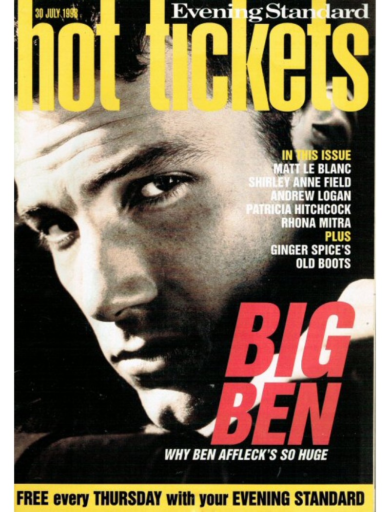 Hot Tickets Magazine - 1998 30/07
