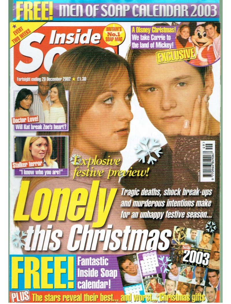 Inside Soap 20th December 2002 Inside Soap 20th December 2002