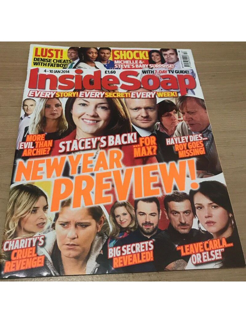 Inside Soap 4th January 2014