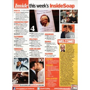 Inside Soap Magazine 2nd July 2016