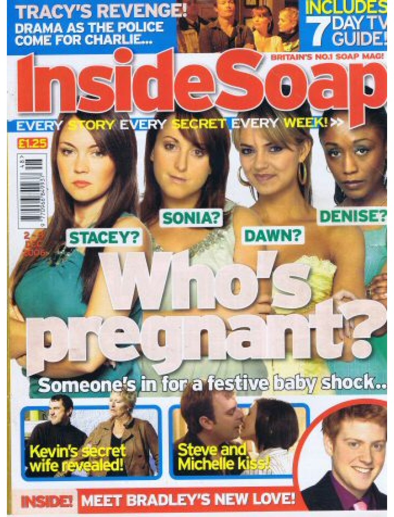 Inside Soap Magazine 2nd December 2006 Inside Soap Magazine 2nd December 2006