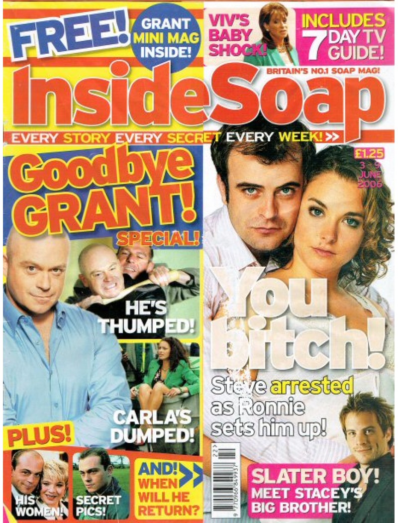 Inside Soap Magazine 3rd June 2006 Inside Soap Magazine 3rd June 2006