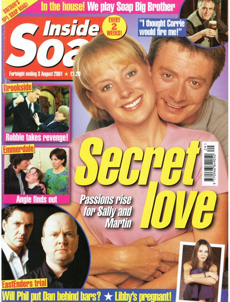Inside Soap 3rd August 2001 Inside Soap 3rd August 2001