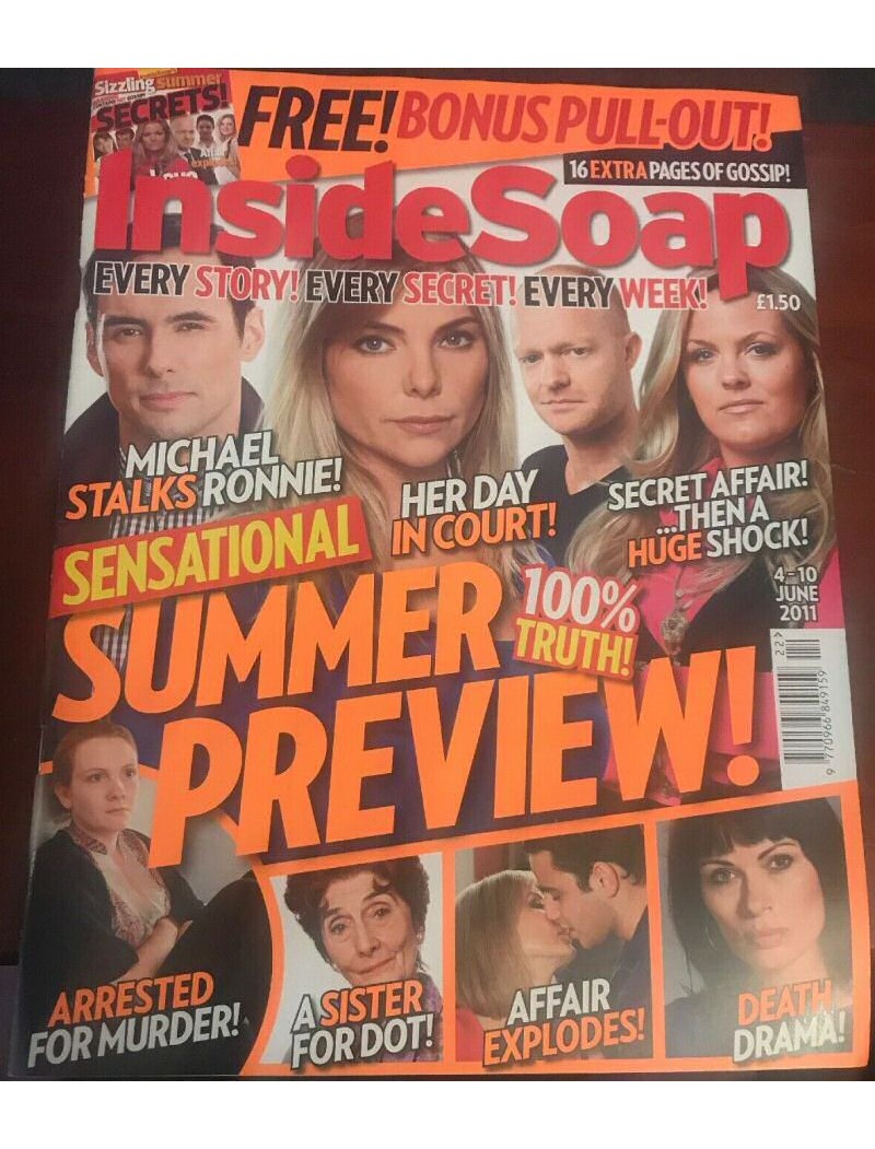 Inside Soap Magazine 4th June 2011