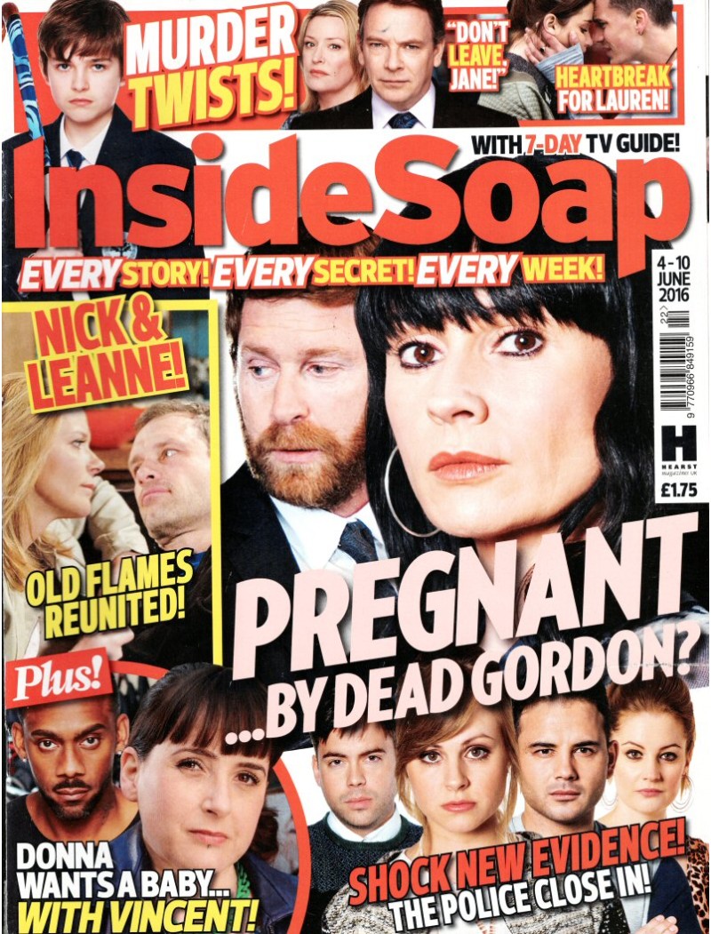 Inside Soap Magazine 4th June 2016 Inside Soap Magazine 4th June 2016