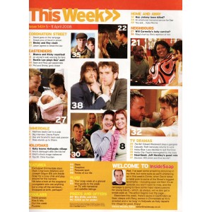 Inside Soap 5th April 2008