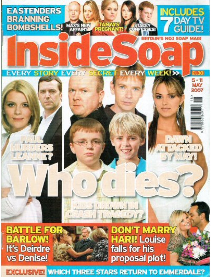 Inside Soap 5th May 2007 Inside Soap 5th May 2007