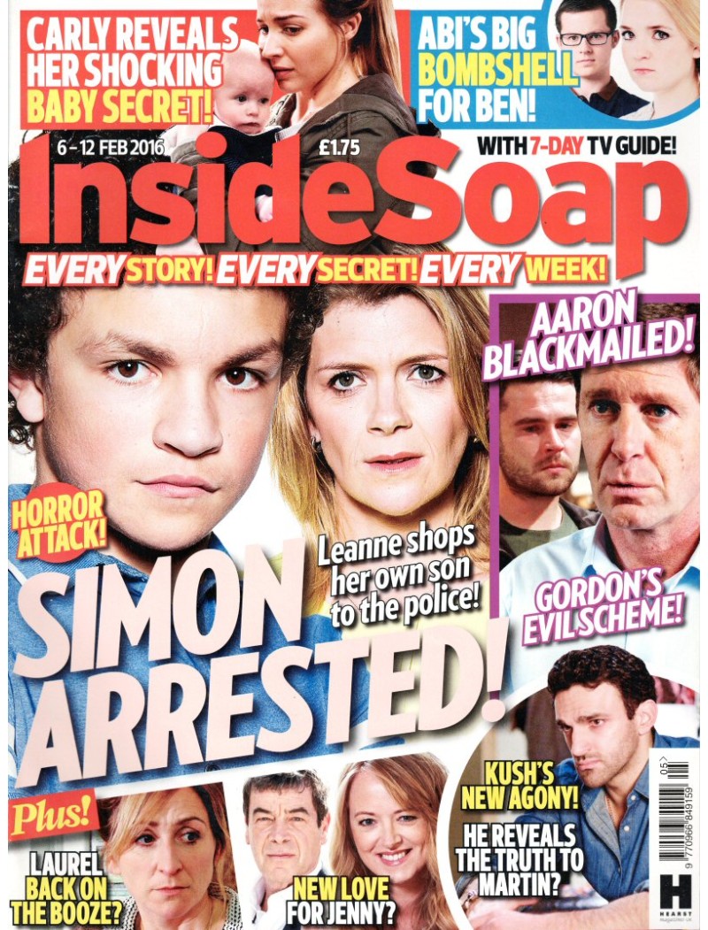 Inside Soap Magazine 6th February 2016 Inside Soap Magazine 6th February 2016