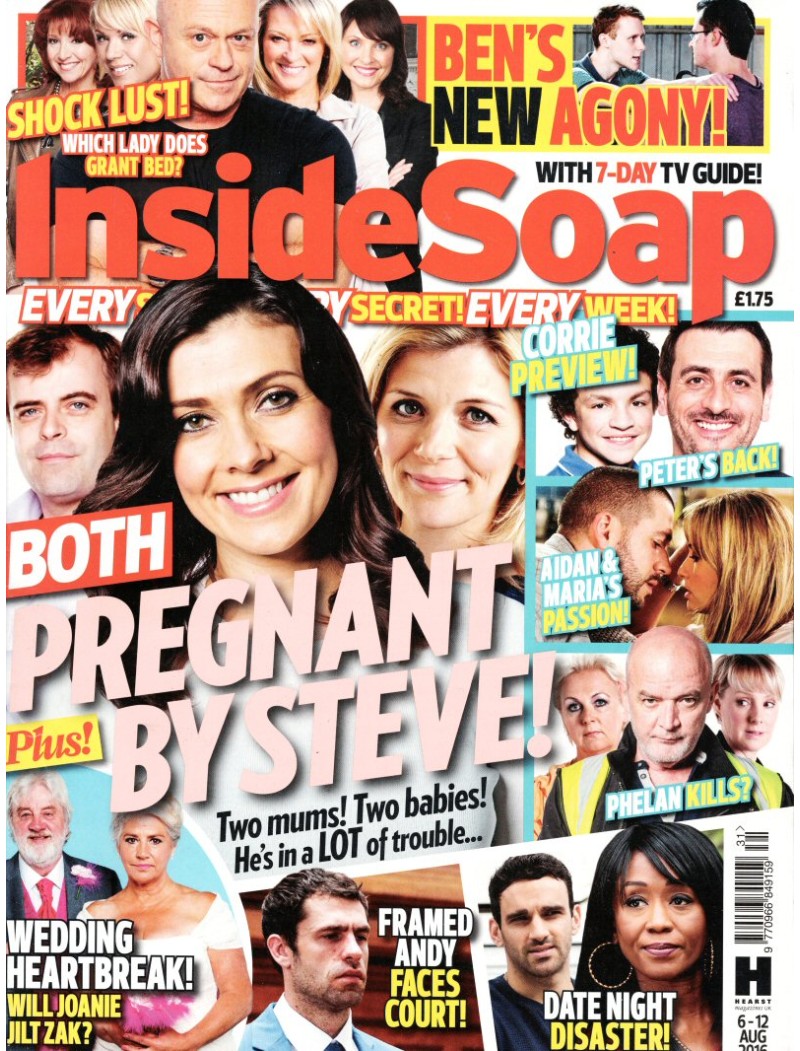 Inside Soap Magazine 6th August 2016 Inside Soap Magazine 6th August 2016
