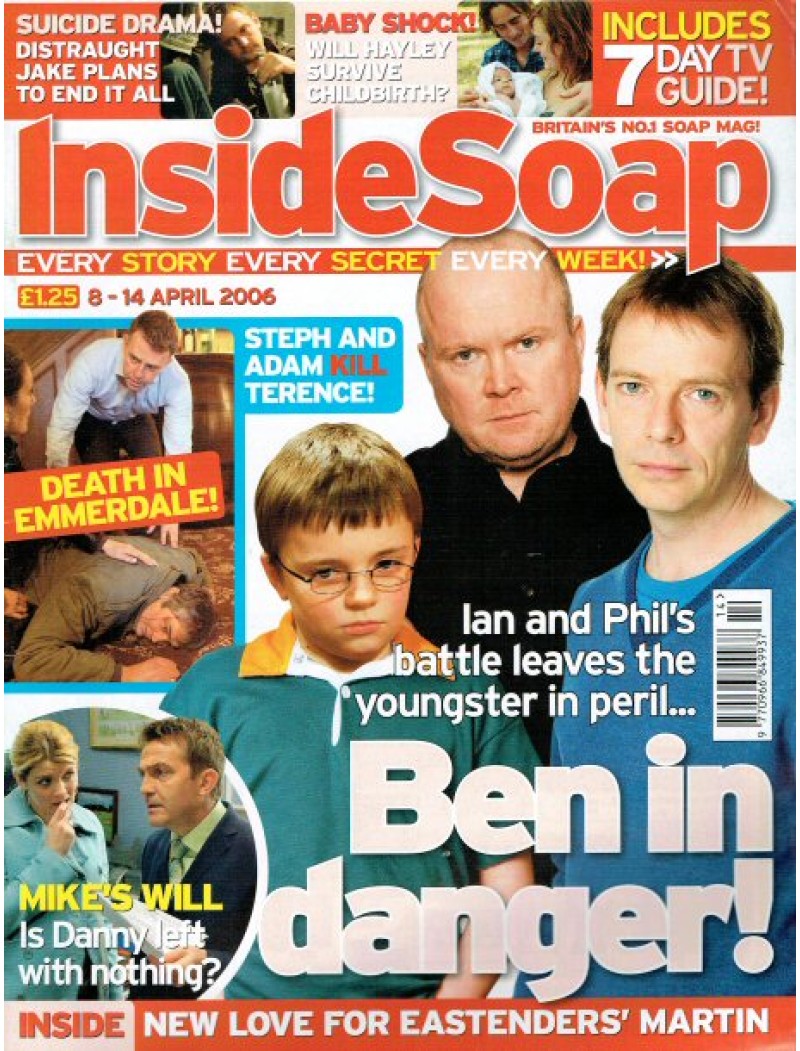 Inside Soap Magazine 8th April 2006 Inside Soap Magazine 8th April 2006