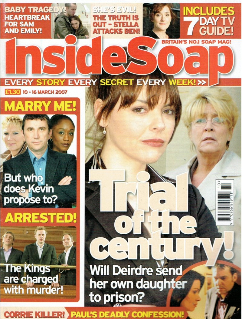 Inside Soap 10th March 2007 Inside Soap 10th March 2007
