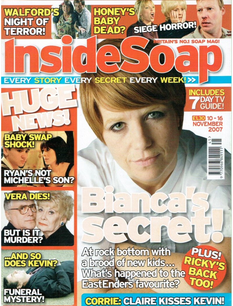 Inside Soap 10th November 2007 Inside Soap 10th November 2007