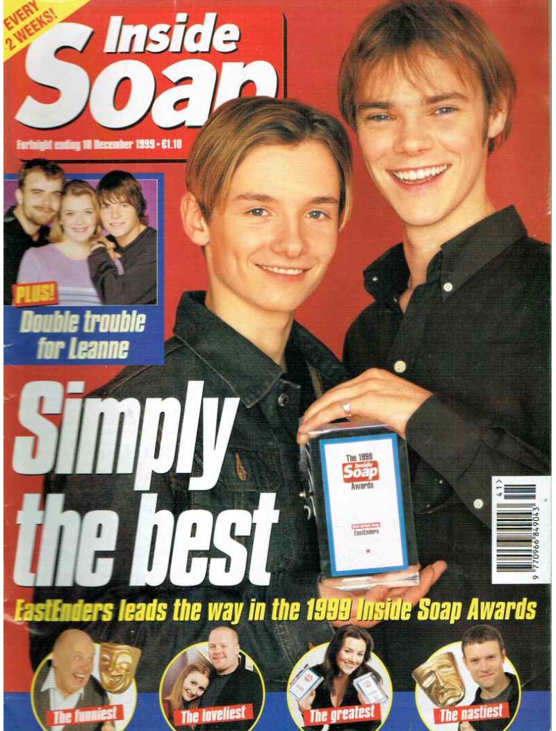 Inside Soap Magazine 10th December 1999 Inside Soap Magazine 10th December 1999