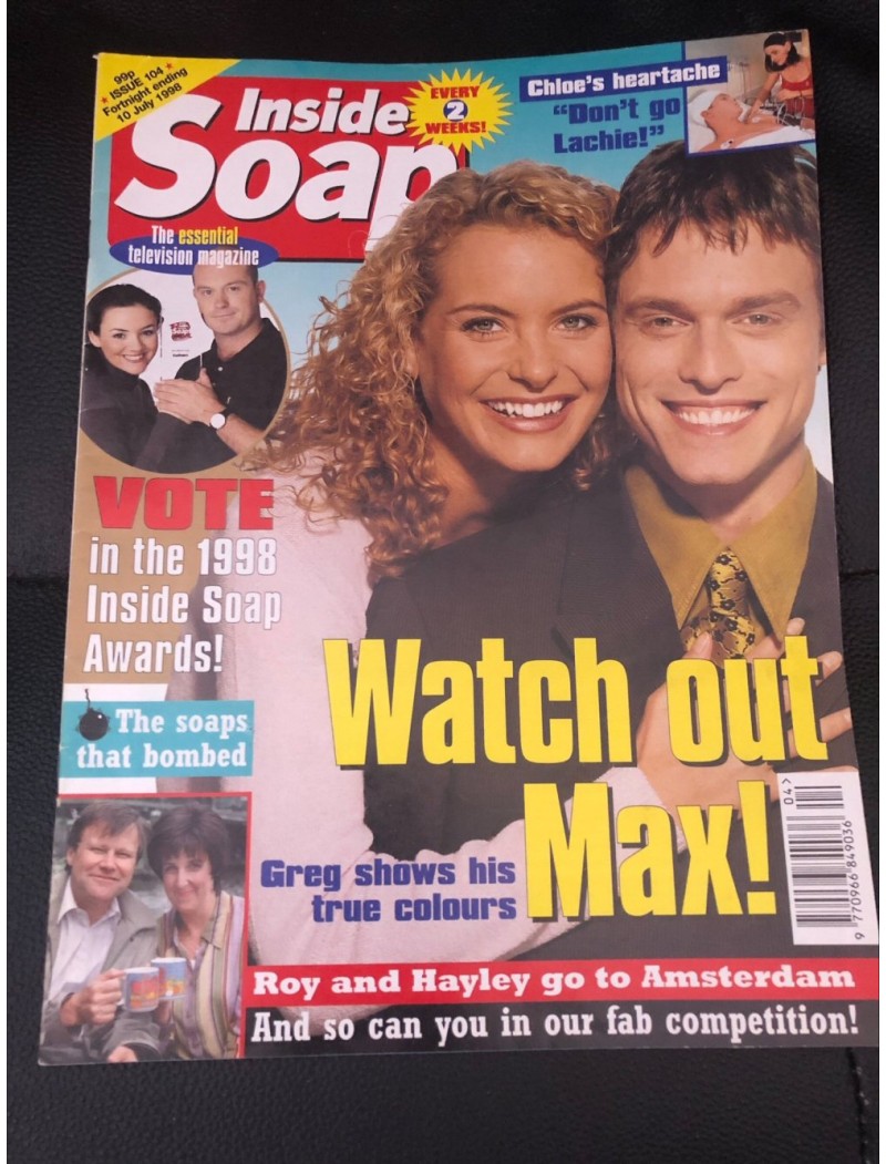 Inside Soap Issue 104 10th July 1998
