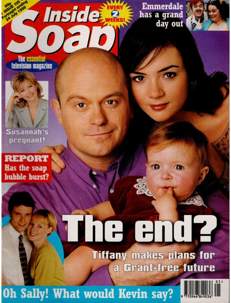 Inside Soap Issue 105 24th July 1998 Inside Soap Issue 105 24th July 1998