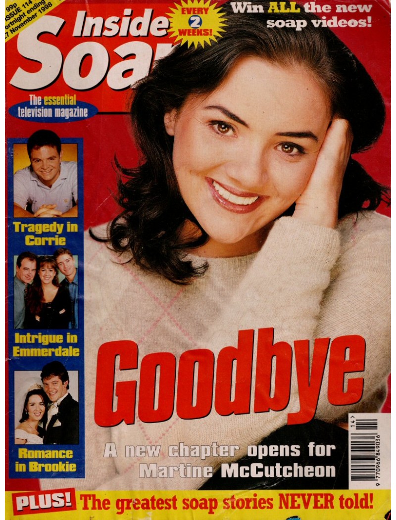 Inside Soap Issue 114 27th November 1998 Inside Soap Issue 114 27th November 1998