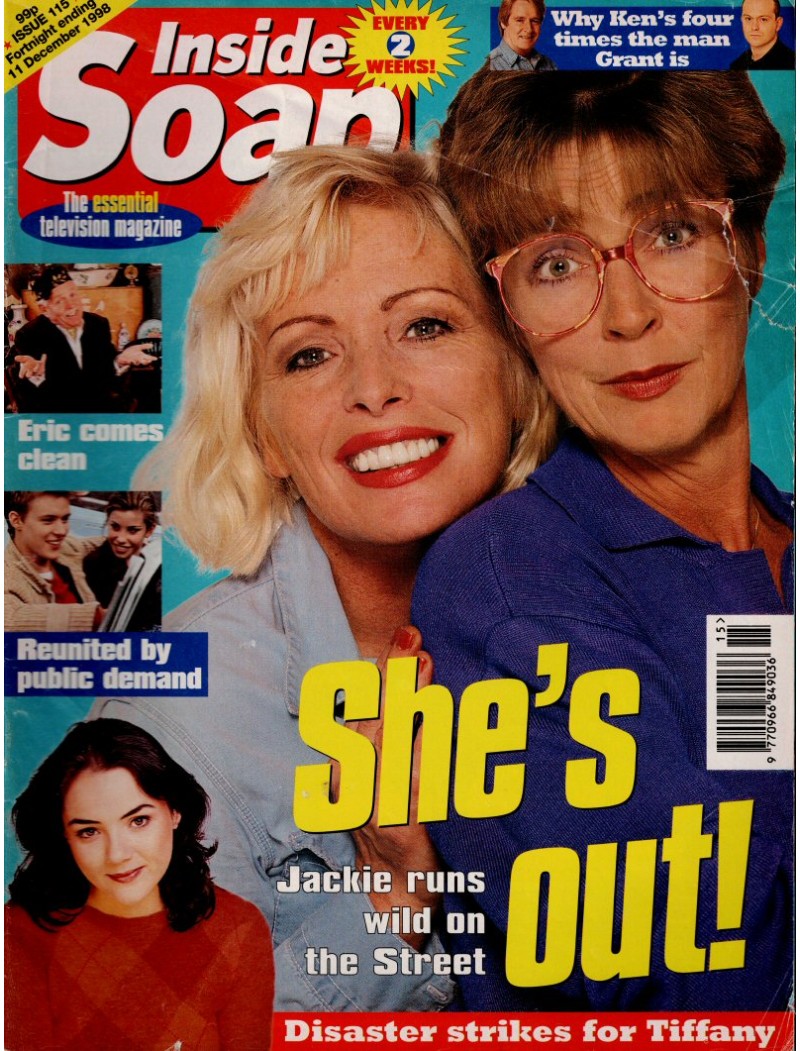 Inside Soap Issue 115 11th December 1998 Inside Soap Issue 115 11th December 1998