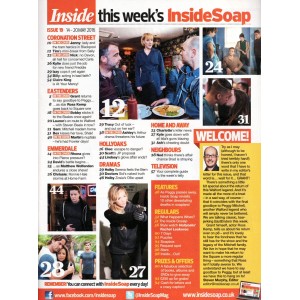 Inside Soap Magazine 14th May 2016