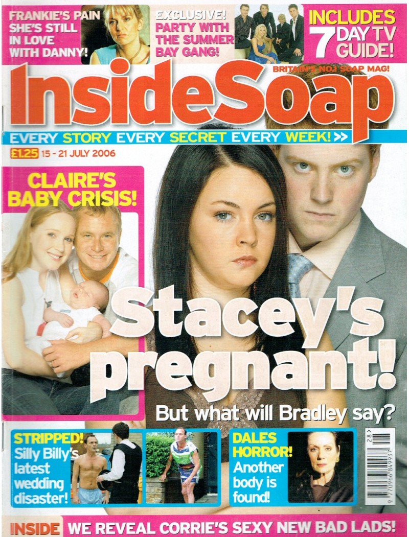 Inside Soap Magazine 15th July 2006 Inside Soap Magazine 15th July 2006