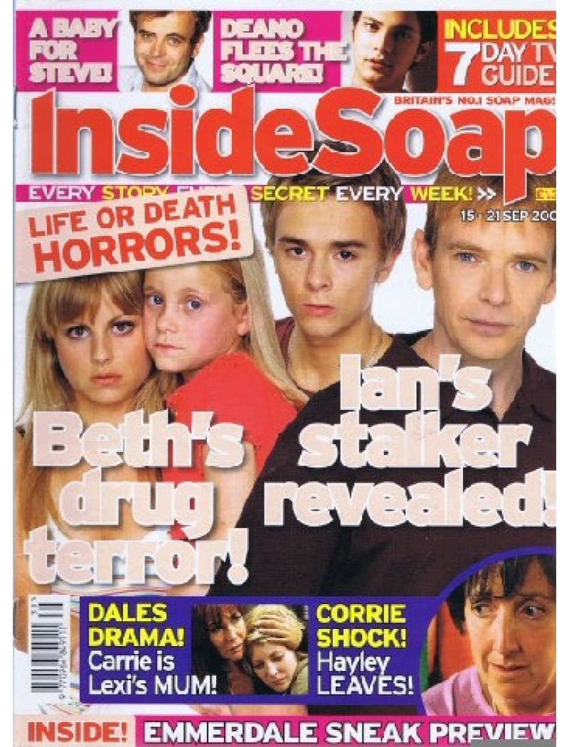 Inside Soap 15th September 2007 Inside Soap 15th September 2007