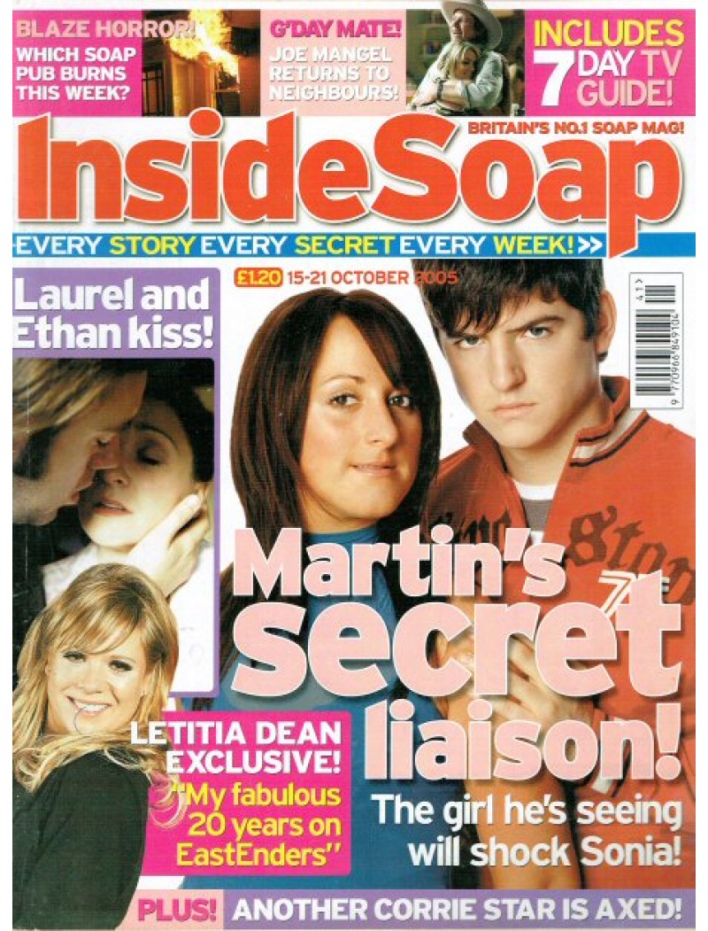 Inside Soap 15th October 2005 Inside Soap 15th October 2005