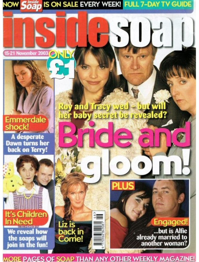 Inside Soap - 2003 15/11/03 Inside Soap - 2003 15/11/03