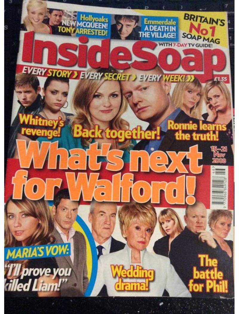 Inside Soap 15th November 2008 Inside Soap 15th November 2008