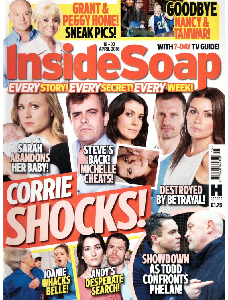 Inside Soap Magazine 16th April 2016 Inside Soap Magazine 16th April 2016