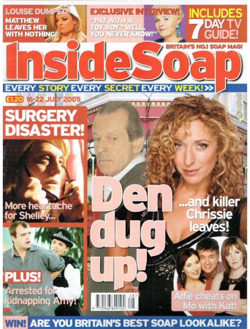 Inside Soap 16th July 2005 Inside Soap 16th July 2005