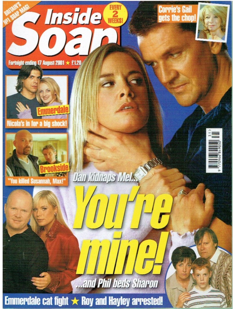 Inside Soap 17th August 2001 Inside Soap 17th August 2001