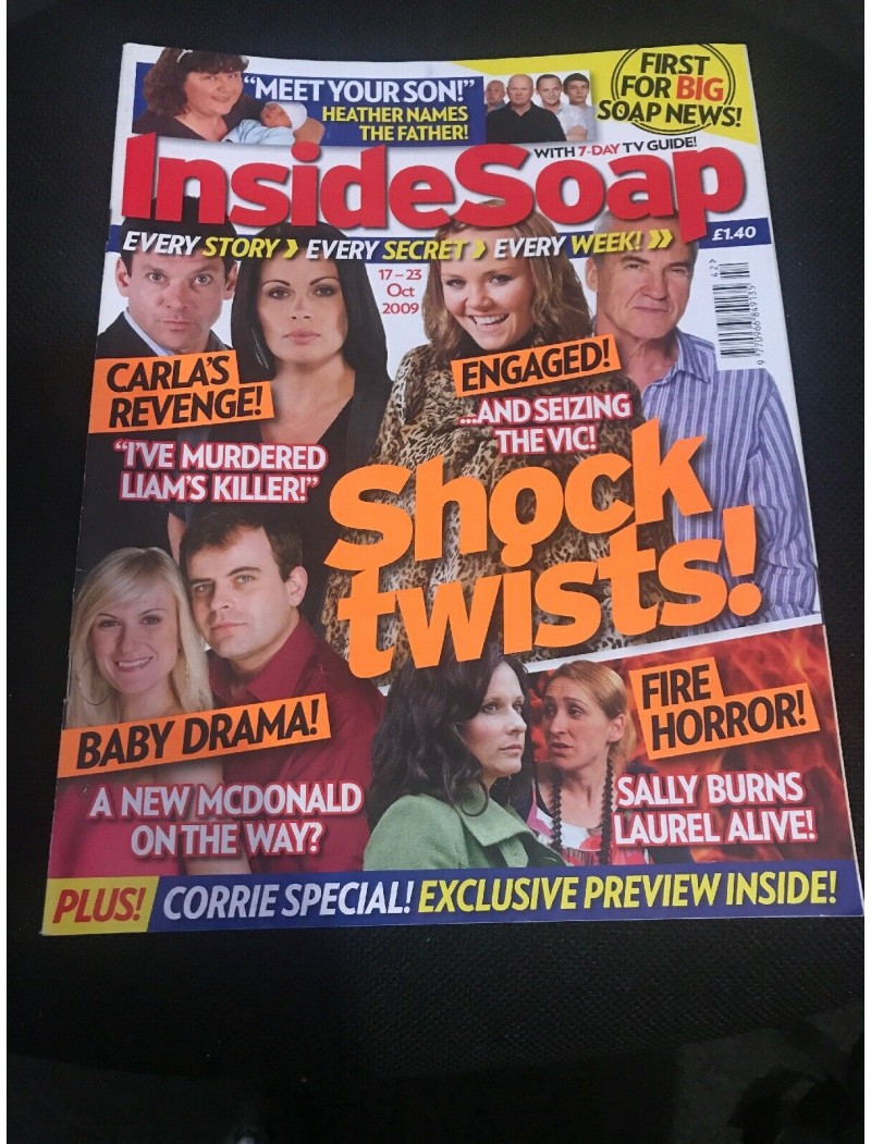 Inside Soap 17th October 2009