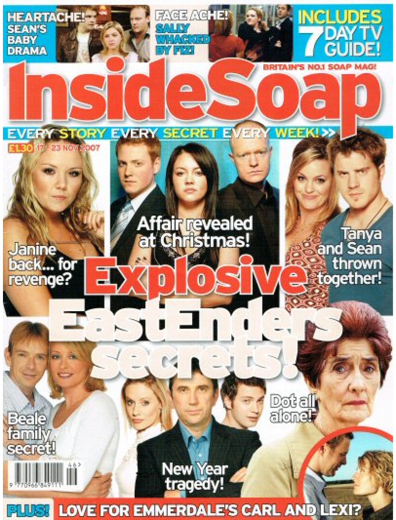 Inside Soap 17th November 2007 Inside Soap 17th November 2007