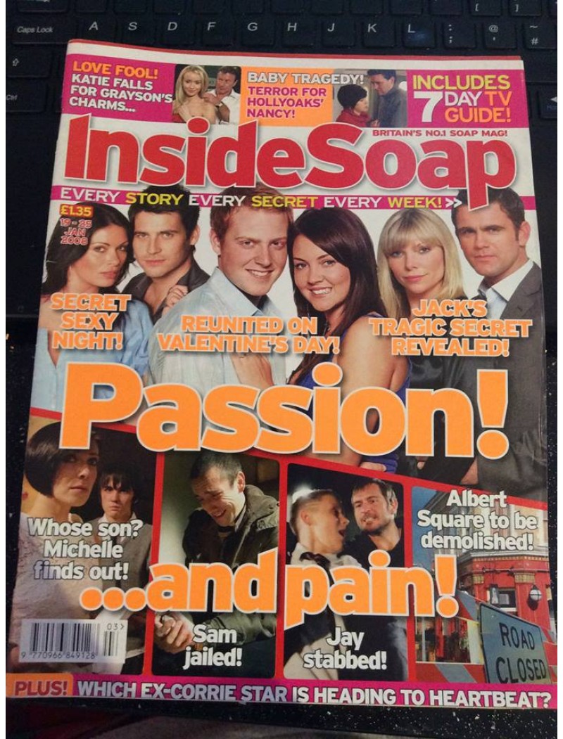 Inside Soap - 2008 19/01/08