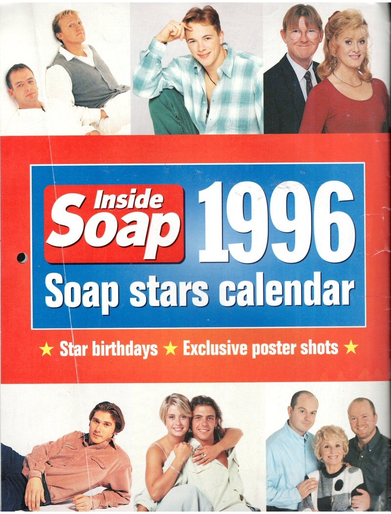 Inside Soap Stars Calendar 1996