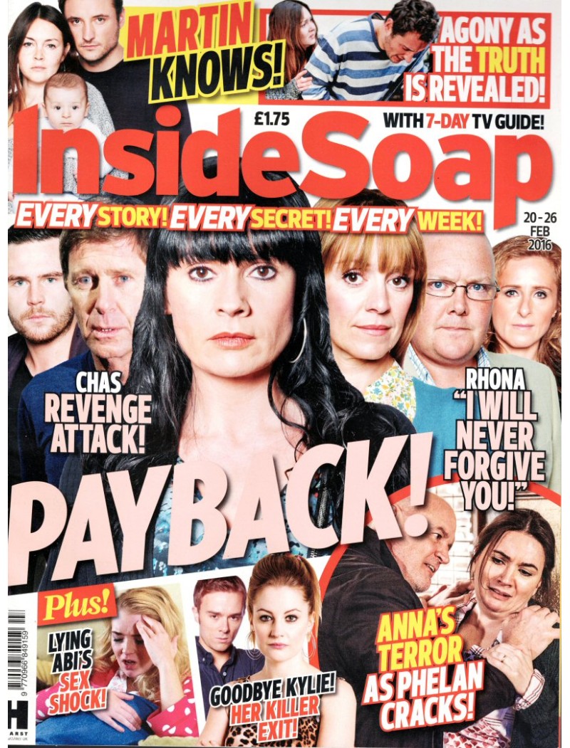 Inside Soap Magazine 20th February 2016