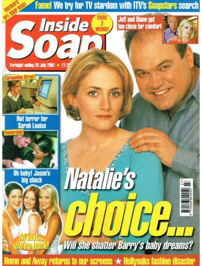 Inside Soap 20th July 2001 Inside Soap 20th July 2001