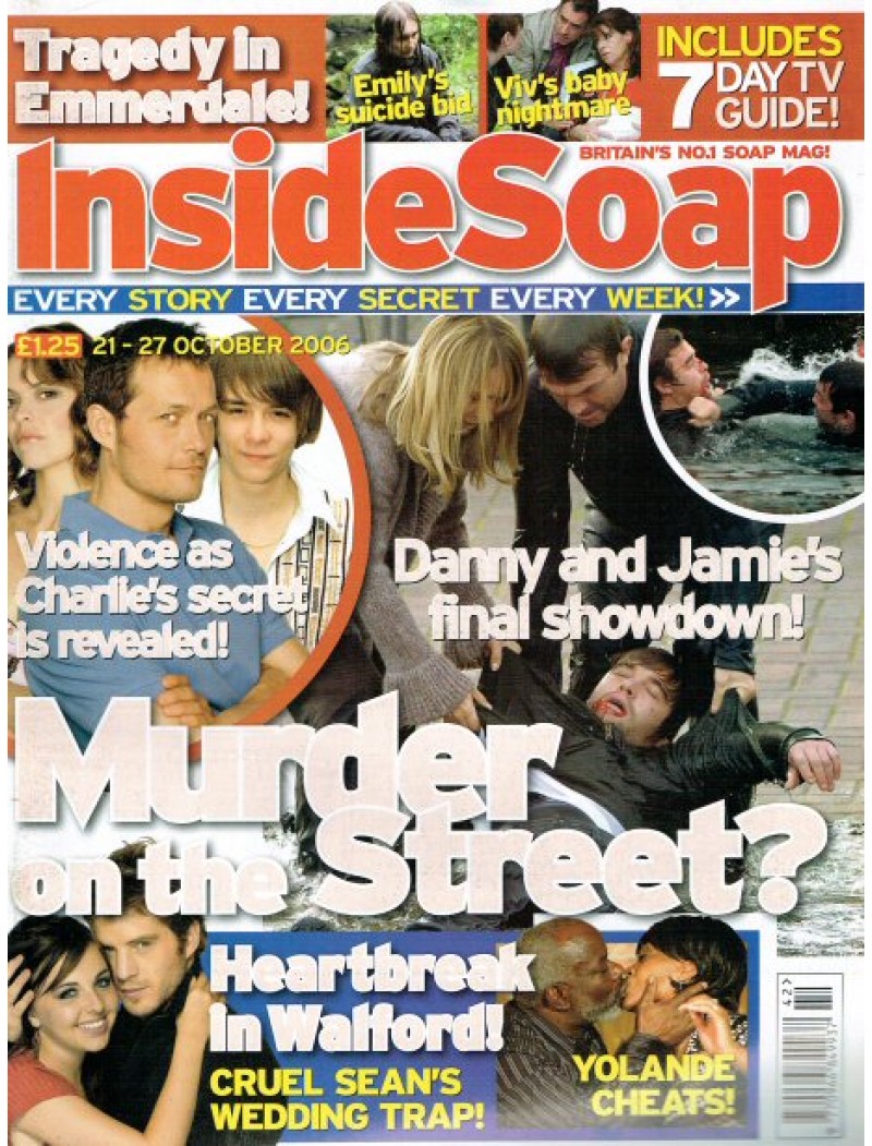 Inside Soap Magazine 21st October 2006 Inside Soap Magazine 21st October 2006