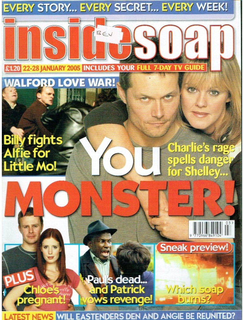 Inside Soap - 2005 22/01/05