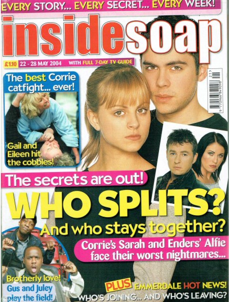 Inside Soap 22nd May 2004 Inside Soap 22nd May 2004