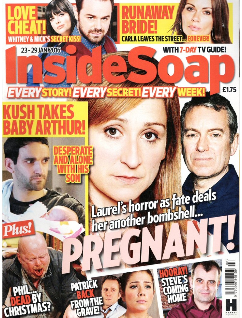 Inside Soap Magazine 23rd January 2016 Inside Soap Magazine 23rd January 2016