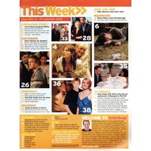 Inside Soap Magazine 23rd September 2006