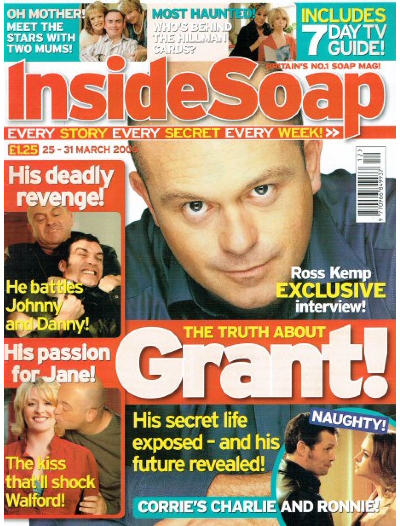 Inside Soap Magazine 25th March 2006 Inside Soap Magazine 25th March 2006