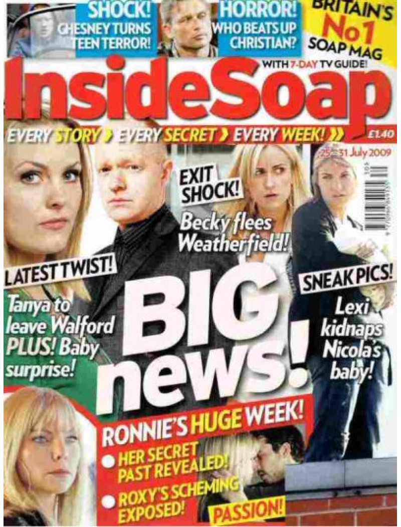 Inside Soap 25th July 2009 Inside Soap 25th July 2009