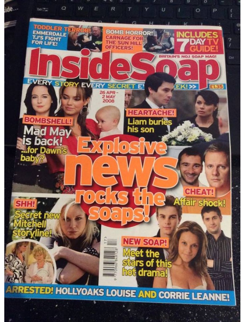 Inside Soap 26th April 2008 Inside Soap 26th April 2008