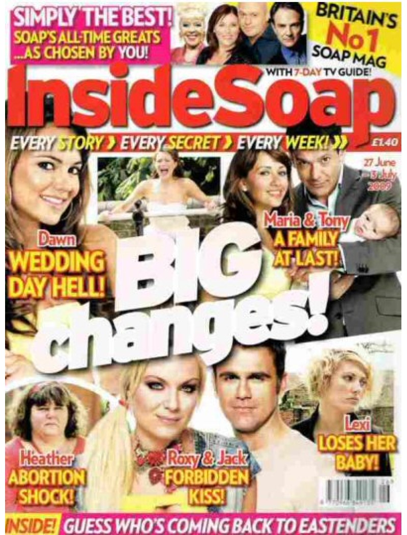 Inside Soap 27th June 2009 Inside Soap 27th June 2009