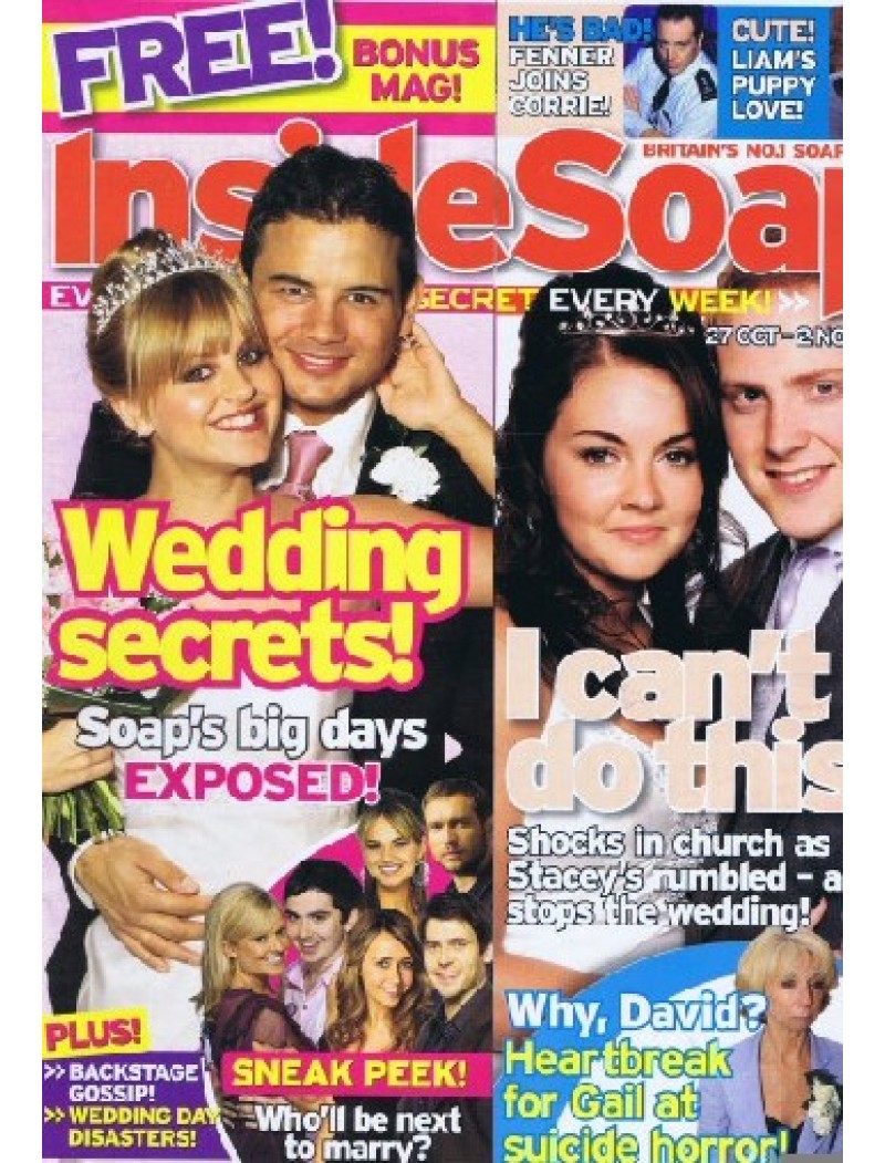 Inside Soap 27th October 2007 Inside Soap 27th October 2007