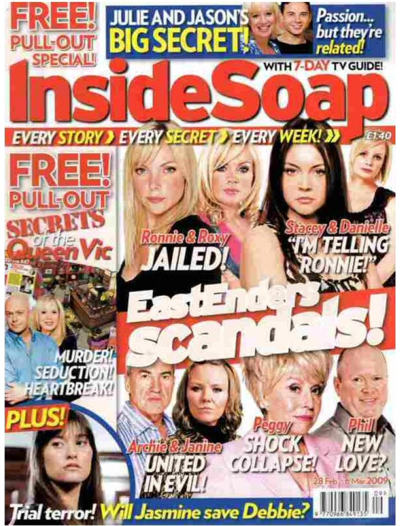 Inside Soap 28th February 2009 Inside Soap 28th February 2009