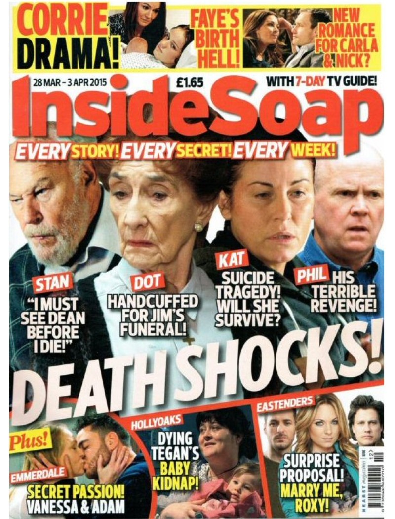 Inside Soap Magazine 28th March 2015 Inside Soap Magazine 28th March 2015